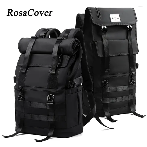 Backpack grande 3 em 1 estilos conversíveis viagens de trekking hidráulica homens rolam laptop mochilas machos de escola adolescente
