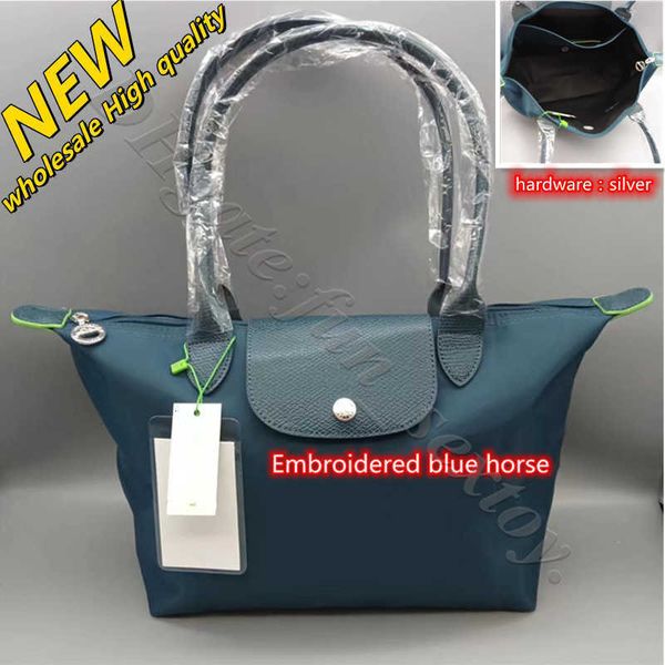 Tote Luxe Comemorative Retail Series barato Hobo ombro por atacado 70ª loja Bolsas de nylon Médio e pequenas bolsas de designer QFHT