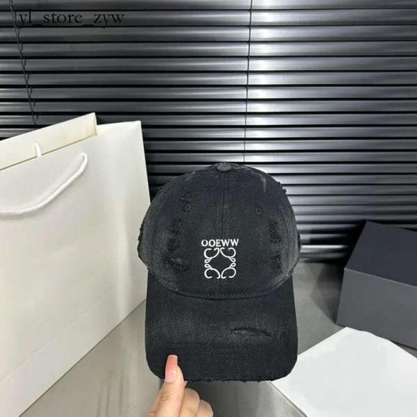 Loewve Baseball Cap Designer Hat Caps Caps Luxe Unisex Solid Geometric Print Farm Tela Farm con uomo Snapback Snapback Fashi