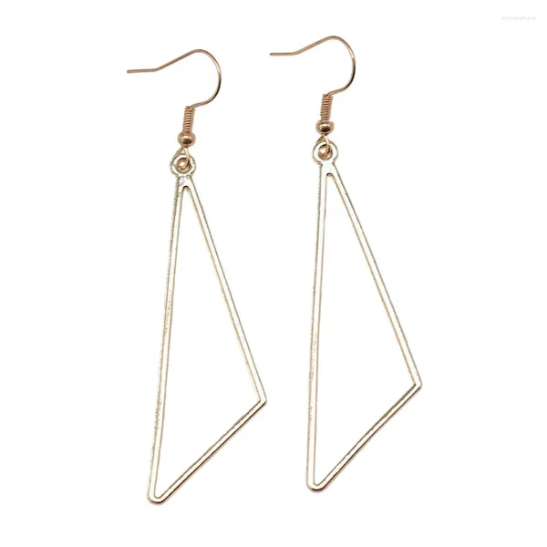 Dangle Ohrringe 1Pair Triangle Ohr Piercing Car Accessoires Schmuck und Lieferungen Hakengröße 18x19mm