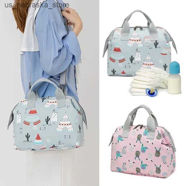 Windelbeutel neuer Baby Schlafsack Wickel für schwangere Frauen Reisenbag Handtasche für Neugeborene Babyartikel Windelwechsel verlorener Taschen für Frauen Q240418