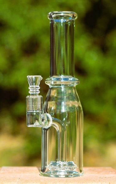 10 inç çapraz matris tütün sigara içme su borusu nargile bubbler bong (fincan tutucu boyutu)