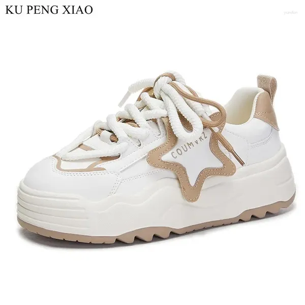 Lässige Schuhe Kawaii Vintage Vulcanize Sneakers Weiße Frauen Plattform Sport koreanische Mode Harajuku Tennis Frauen Wohnungen