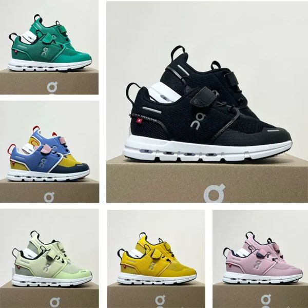 Outdoor Cloud Kids on Shoes Toddlers Sneakers Bianco Green Lucky All Black Midnight Navy University Gold Hyper Royal Boys Designer Ki Designer Ki