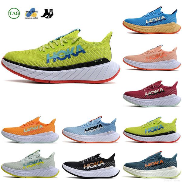 Hokka Bondi 8 Laufschuhe Hokkas rennen dreischwarze kobinblaue Berg Spring 2023 Herren Frauen Frau Mann Tennis Trainer Sneaker Größe 36-45