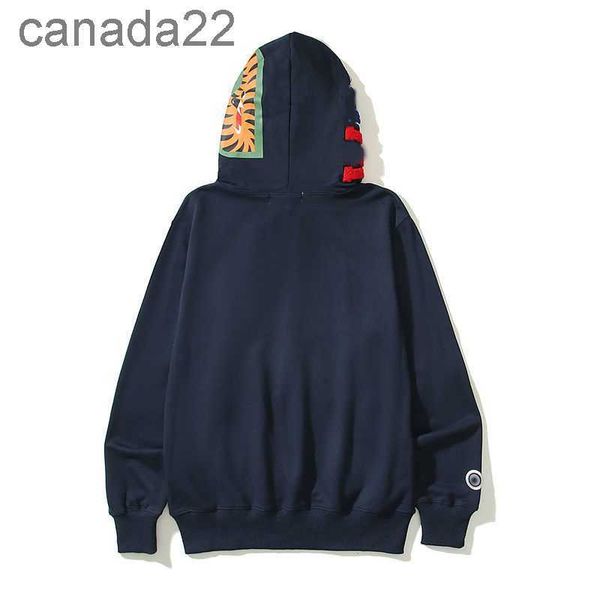 Sweatshirts Designer Hoodie Men Shark Hoodies Fermuar Ceket Sıcak İşbirliği Ceketleri Kapşonlu Ceket Uzun Kollu Tişört J4 QGEC