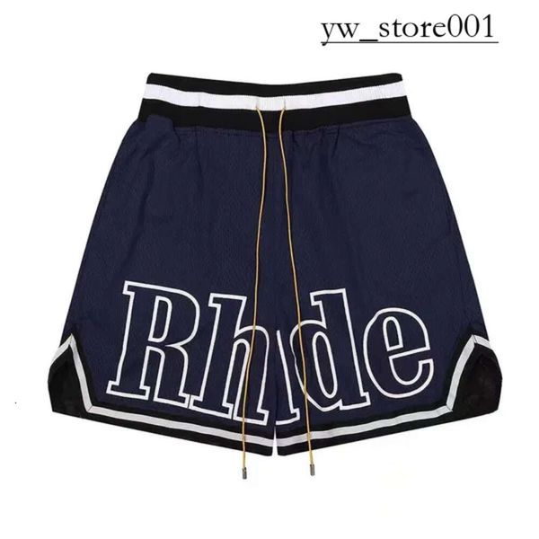 Rhude Shorts Männer Designer Shorts Street Marke Basketball Basketball Running Sportshosen Rhude lose und atmungsaktive übergroße Shorts Casual Rhude Shorts Männer 9326