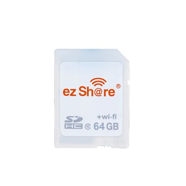 Карты 2024 Hot Sell EZ Share 32 ГБ/64 ГБ/128 ГБ Wi -Fi SD Card для цифровой Camear