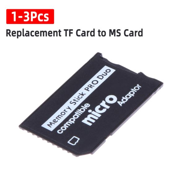Karten TF to MS Card Mini Memory Stick Kartenadapter -Plug -and -Play -Karten -Leser -Adapter -Ersatzteile Zubehör für Pro Duo