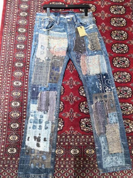 Jeans masculinos RY0359 Fashion 2024 Runway Luxury European Design Party Style Clothing