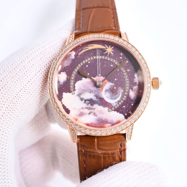 36 -mm Womens Watch Automatic Mechanical Movement Watch Sapphire Luminous Montre wasserdichte Luxe Damen Designer Uhren