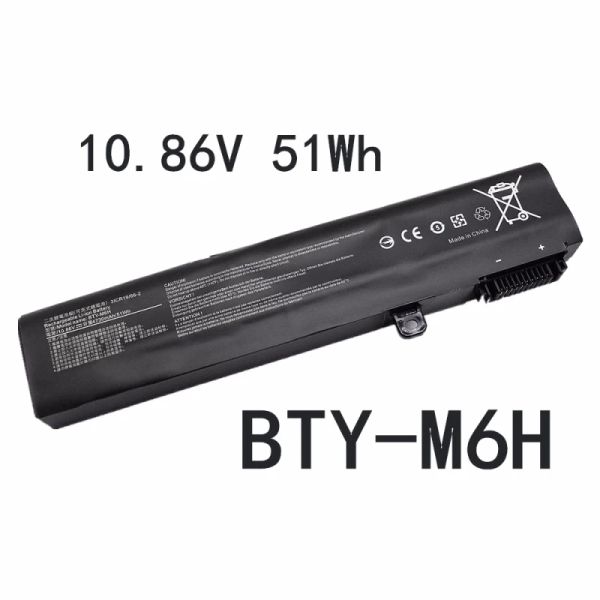 Baterias BTYM6H Bateria de laptop para MSI GE62 GE72 GP62 GP72 GL62 GL72 GP62VR GP72VR PE60 PE70 MS16J2 MS16J3 MS16J1 MS16GF GP72MVR