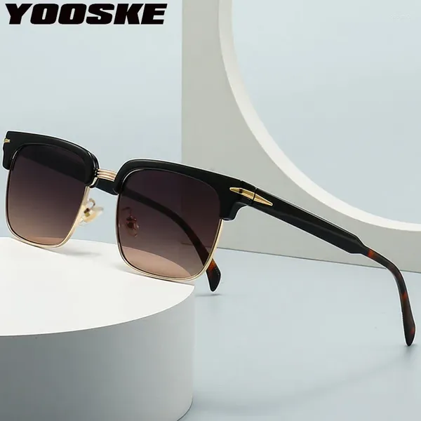 Sonnenbrille Yooske Fashion Eyebrow Rahmen Moderner Retro -Charme Sonnenbrillen Klassische Fahren Sonnenbrille Uv400 Schutzbrille