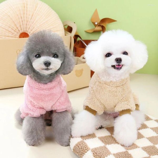 Abbigliamento per cani Cinece Crown inverno inverno inverno per cani pigiami da cucciolo peluche saltine calde abiti da costume da piccolo con anello a D