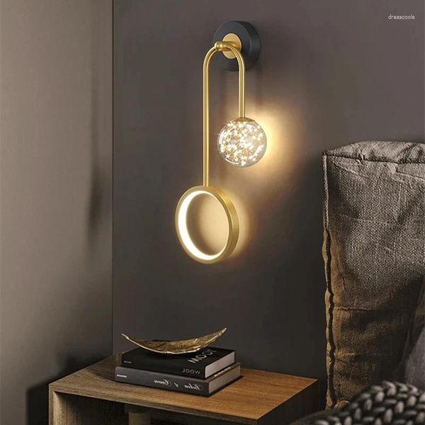 Wandlampe Nordische LED Einfach für Wohnzimmer Sofa Hintergrund Gang Schlafzimmer Nacht