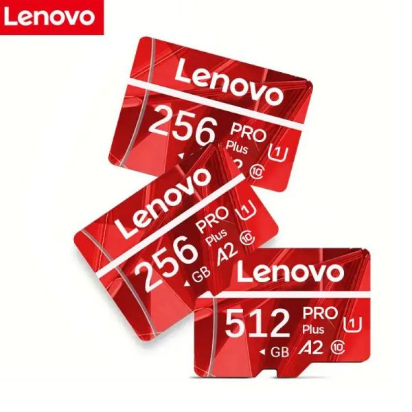 Cartões lenovo classe 10 alta velocidade 128 GB de cartão de memória Micro SD 32 GB 64GB 256 GB 512 GB 1TB 2TB Tarjeta Microdrive Mini SD Card