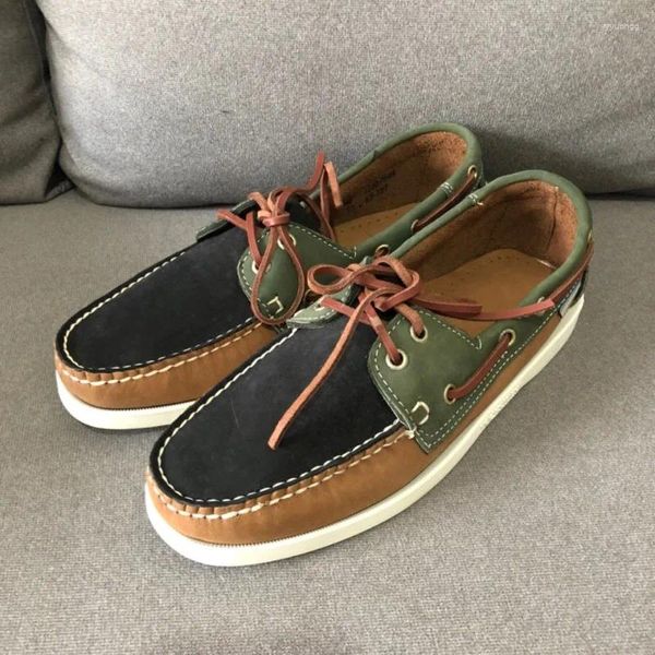 Lässige Schuhe Original Man Boat fahren Moccasins Herren Mode Wanderschuhmänner Wohnungen für