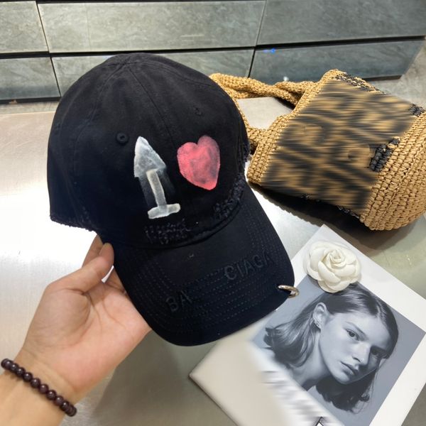 Luxury Designer Hat Hat Basered Baseball Cap Casual Classual Cem Letters Bowknot Tomar Caps de beisebol de nicho coreano de proteção Sun Protection são populares 5086