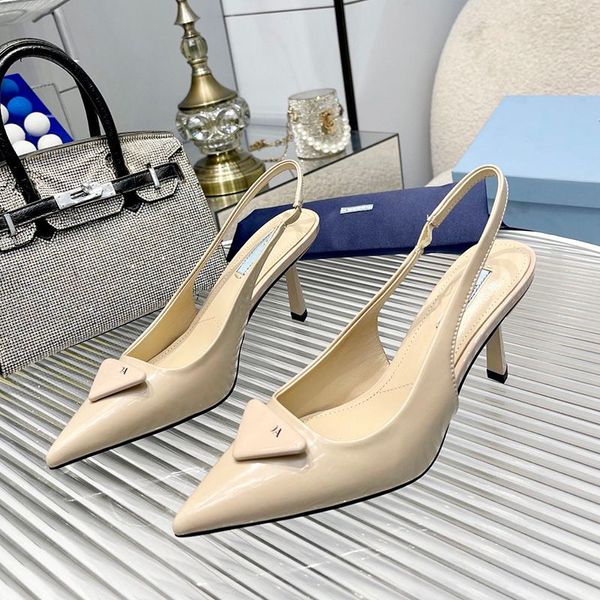 Pardaa High Heels Shoes Женская дизайнерская обувь High Heels Designer Sandals Platform Slides Women Sandale Summer Real Leather Top Caffice 10a с размером коробки 35-43