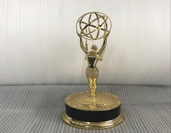 Dimensione della vita reale 39 cm 11 Emmy Trophy Academy Awards of Merit 11 Metal Trophy One Day Delivery5622889