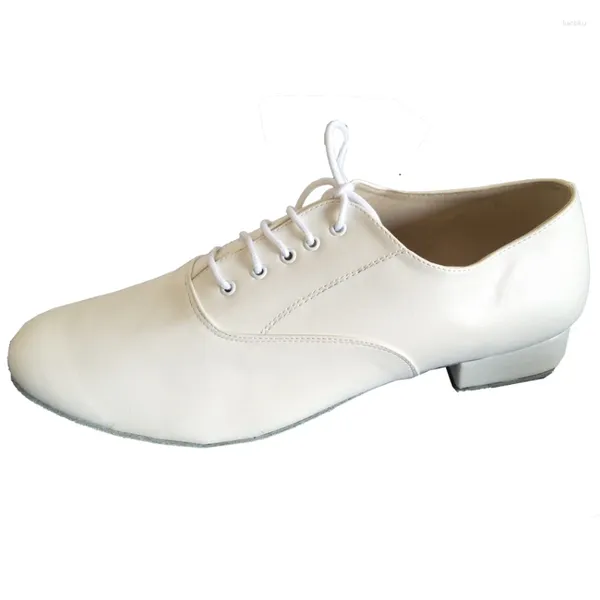 Tanzschuhe Herren weiße Ballsaal Party Latin Salsa Männer professionelle Indoor -Hochzeit Sozialen Tanzschuh