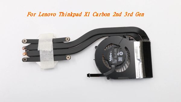 Pads neues Original für Lenovo ThinkPad X1 Carbon 2. CPU -Kühllüfter des 3. Gen -Gens Laptop Kühlkühler 04x3829 00HN743