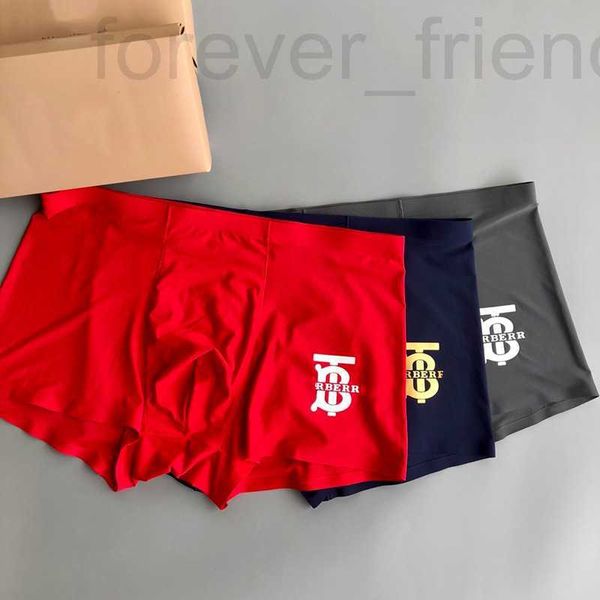 Designer Underpants Designer traspiranti Brand Underwear Boxer Cotton Shorts Organic Cotton Shorts Modal Sexy Gay Men's 3 pezzi Boxer Nuova mesh Size L-XXXL NBVK