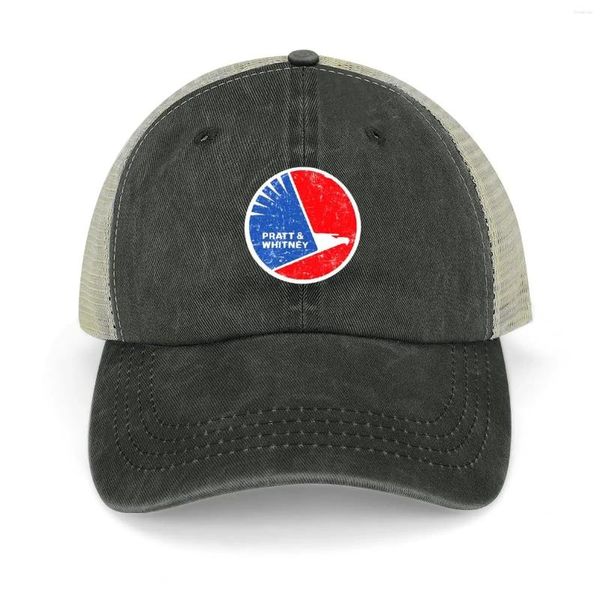 Berets Praand Whitney Airplane Engine Ковбойская шляпа Trucker Black Atcytance Cap Women Men's