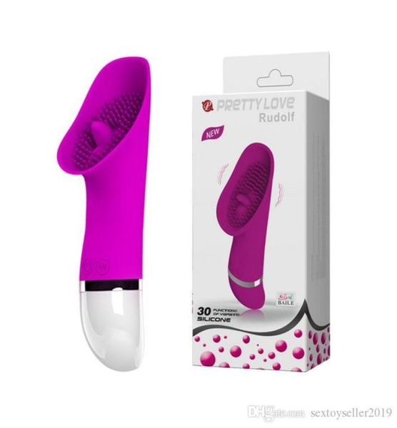 Neue Sexualprodukt Vibratoren hübsches Liebe lecken Spielzeug 30 -Geschwindigkeit Clitoris Clit Pussy Pumpe Silikon GSPOT Vibrierende teuflische orale Sex Toys5662924