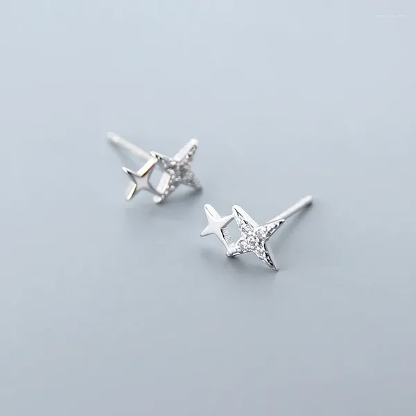 Серьги для грибки моды Crystal Star Cross Cross Sergring для женских девочек Свадебная панка Punk Y2K подарки для ювелирных изделий EH1664