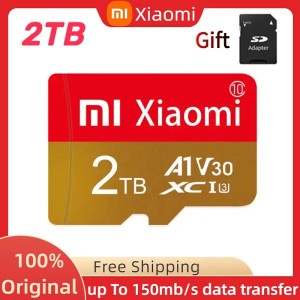 Cartões originais Xiaomi Memory Card 1TB 256GB Mini SD/TF Cards de alta velocidade Micro flash MemoryCard 2TB 128GB 512GB Extreme Pro Flash Card