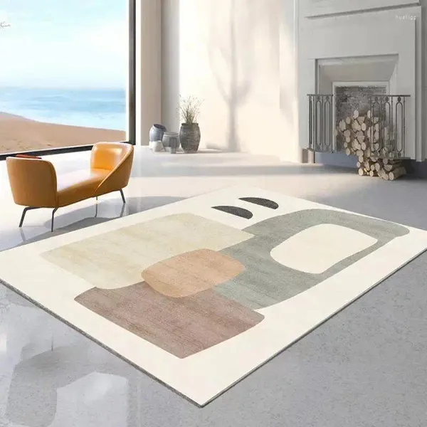 Carpetes J1886 Moderno Minimalista Carpete Quarto doméstico