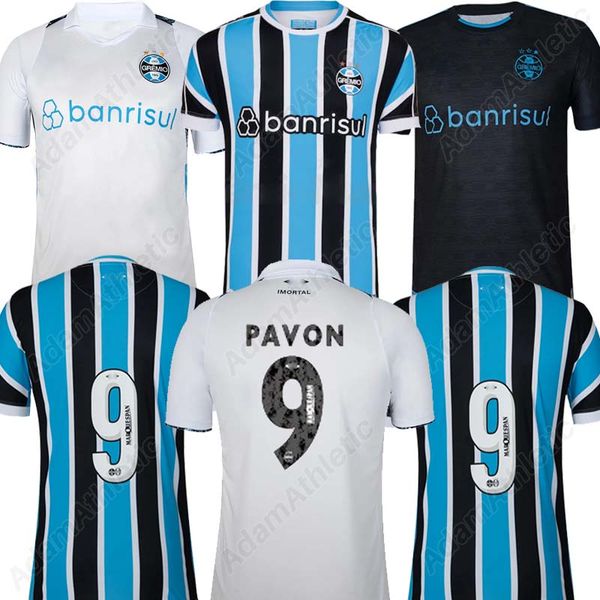 Gremio Jersey 2024 Soteldo F.Cristaldo Pavon Gremio Shirt calcistici 24 25 Joao Pedro Villasanti Geromel Kannemann Jersey 23/24