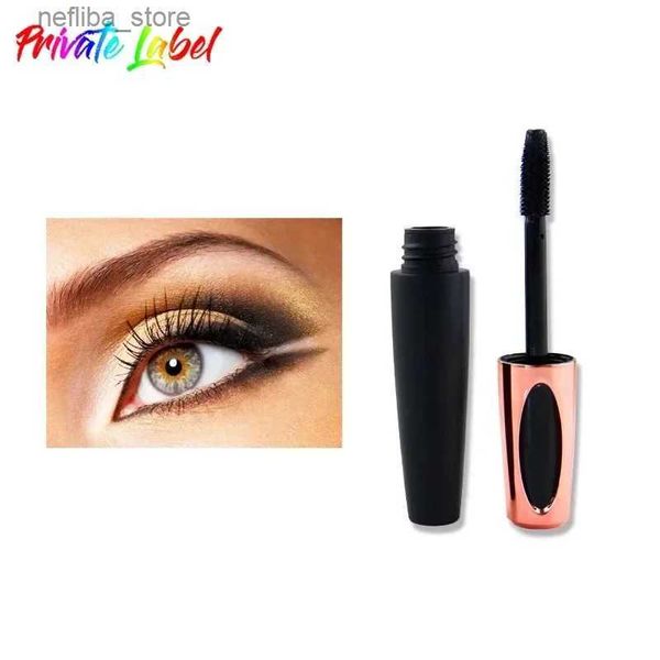 Mascara a margine privato 10 colori impermeabile mascara non smusso resistente al sudore resistente al sudore di ciglia ad allungamento della ciglia ad allungamento ciglia estensione massa di massa L410