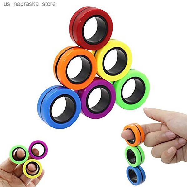 Gambi di novità Resistenza Magia Restenante Magic Ringget Rotator Bracciale magnetico Strumenti per i giocattoli per giocattoli per fighette senza cerniera