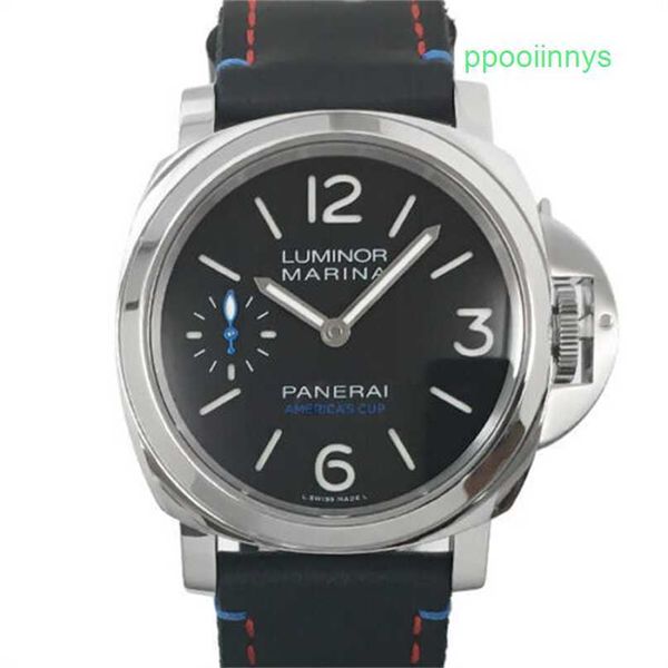 Luxus Uhren Replikate Panerai Automatische Chronographengelenksbeschwerden Luminors Marina Oracle Team USA 8-Tage-Acciaio Pam00724 Herren Watch G0330 KX3T