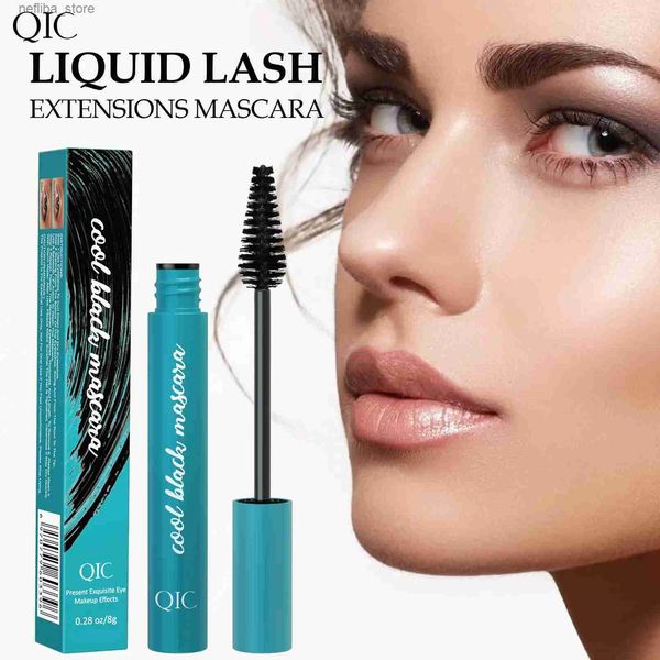 Mascara Green Box Eye Black è sottile a forma di riccio spesso naturale e può mantenere il trucco senza vertigini e non può danneggiare le ciglia L410