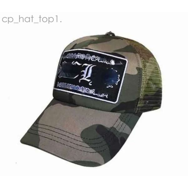 Chromees Hat Baseball Flor Ch Cross Mens Blue Chapéus Alta Mulheres Black Capt Brand Brand Caps 3883