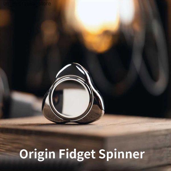 Новинка игры EDC Origin Fidget Spinner Office Office Office стресс -стресс из нержавеющей стали металлические игрушки портативные развлекательные тенденции подарки Q240418 Q240418