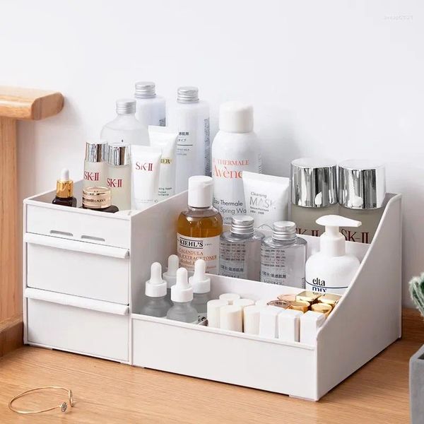 Ящики для хранения большой емкости для косметических ящиков для макияжа ювелирные изделия и контейнер для ногтей.