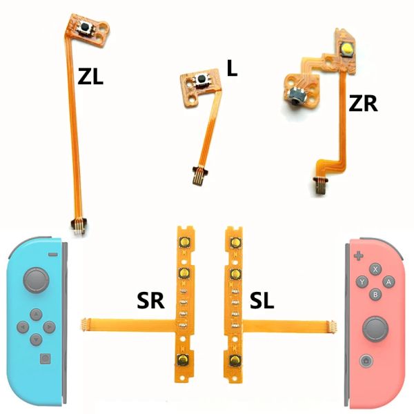 SPOSTAMENTI SPOSTAMENTI SL SR ZR ZL L PULLASSA DESTRA CHIASO CHIAVE CAVO FLEX FLEX per Nintendo Switch Joycon NS Parte di riparazione