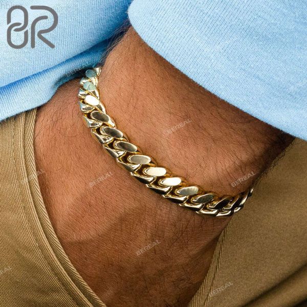 Schnelle Lieferung 5mm Gold Cuban Chain Hip Hop Sty