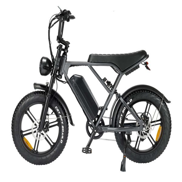 Warehouse US US US 1000W Pneumatico grasso retrò E-Bike V8 H9 2,0 Long Range 20*4,0 