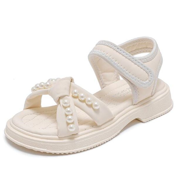 Mädchenschuhe Kinderprinzessin Sandalen 2024 Sommer Neues Baby Big Kinder kleine Mädchen Sandalen Sandalen Weich Soled lässiger Strassschuhe