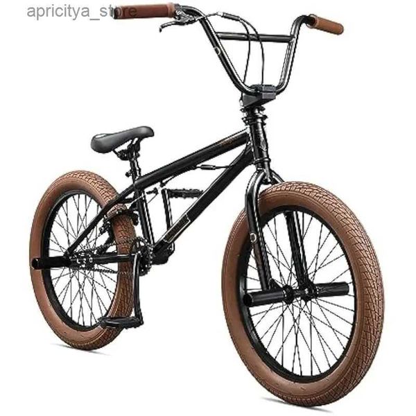 Bicicletas Gion Kids Freesty BMX Bike Intermediate Rider Boys and Girls Bikes Hi-Ten Steel Frame de 20 polegadas Rodas L48