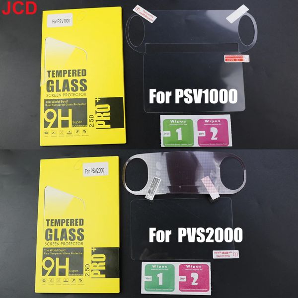 Спикеры JCD Memdered Glass Clear Full HD -защитная крышка экрана с передней пленкой для пленки для PSVITA PS VITA PSV 1000 2000 PSV1000 PSV2000