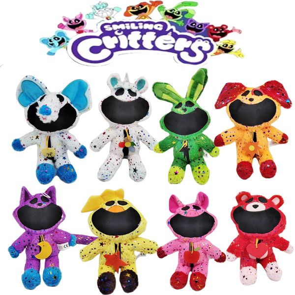 Catnap Plüsch lächelnde Critters Plüsch Toy Hopscotch Catnap Bearhug Plushie Puppendekoration Kawaii Soft gefülltes Spielzeug für Kinder