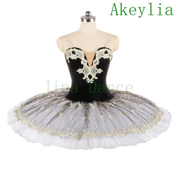 Donna Professional Ballet Tutu Women White Black Swan Ballet per adulti costumi per bambini Girl Ballet per adulti TUTU BASSI4632887