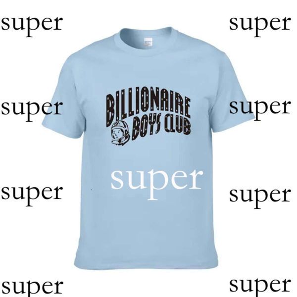 Billionaire Boy Club Рубашка дизайнер футболка Summer Brand Clothing Youth Funt Purnting Fashion Fashion Fashion Высококачественная футболка для мужчин женская рубашка S-XXL 953