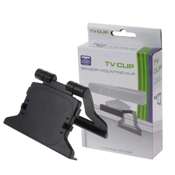 Raflar 1pc TV Clip Clamp Montaj Stand Tutucu Xbox 360 Kinect Sensör Video Oyunu Konsol Braketi